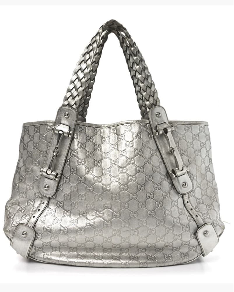 Gucci Silver Metallic bag - Image 1