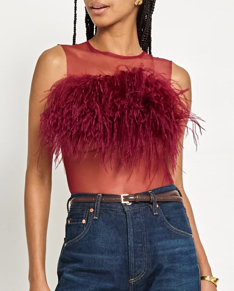 O.p.t Cali Feather Top - Image 3