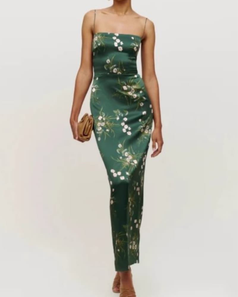 Reformation Frankie Silk Dress  - Image 1