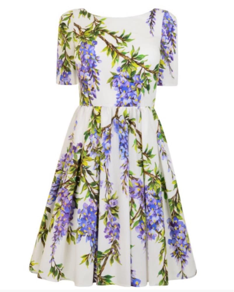 Whimsical Floral Print Dress - Image 2