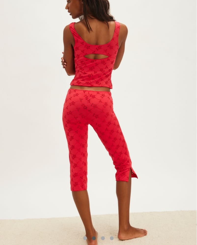 Red Capri Set - Image 3