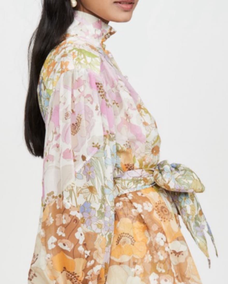 Zimmermann Super Eight Lantern Dress - Image 5