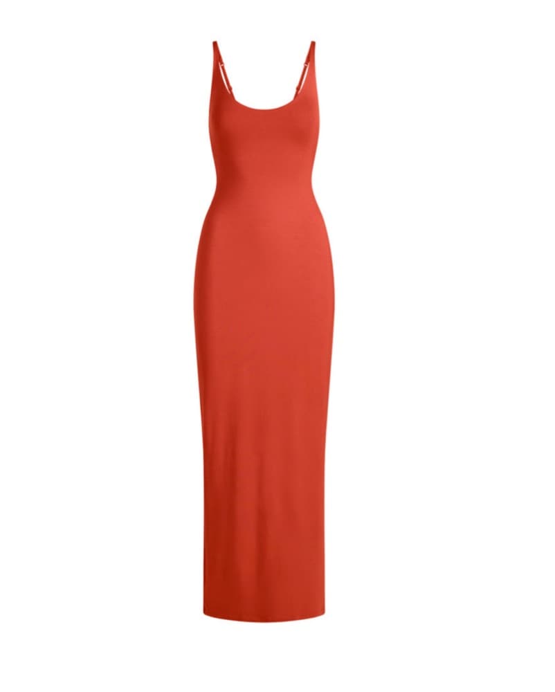 Skims Scoop Neck Terra Dress - Image 4