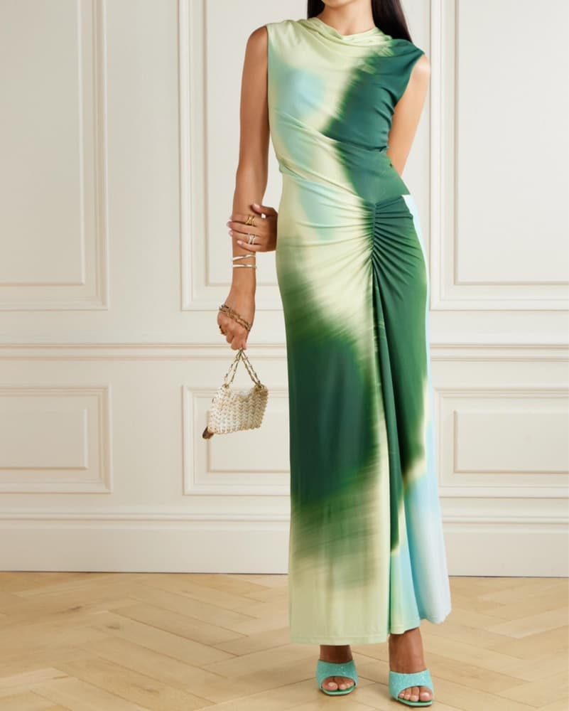 Simkhai Acacia Dress In Sea Spray - Image 1