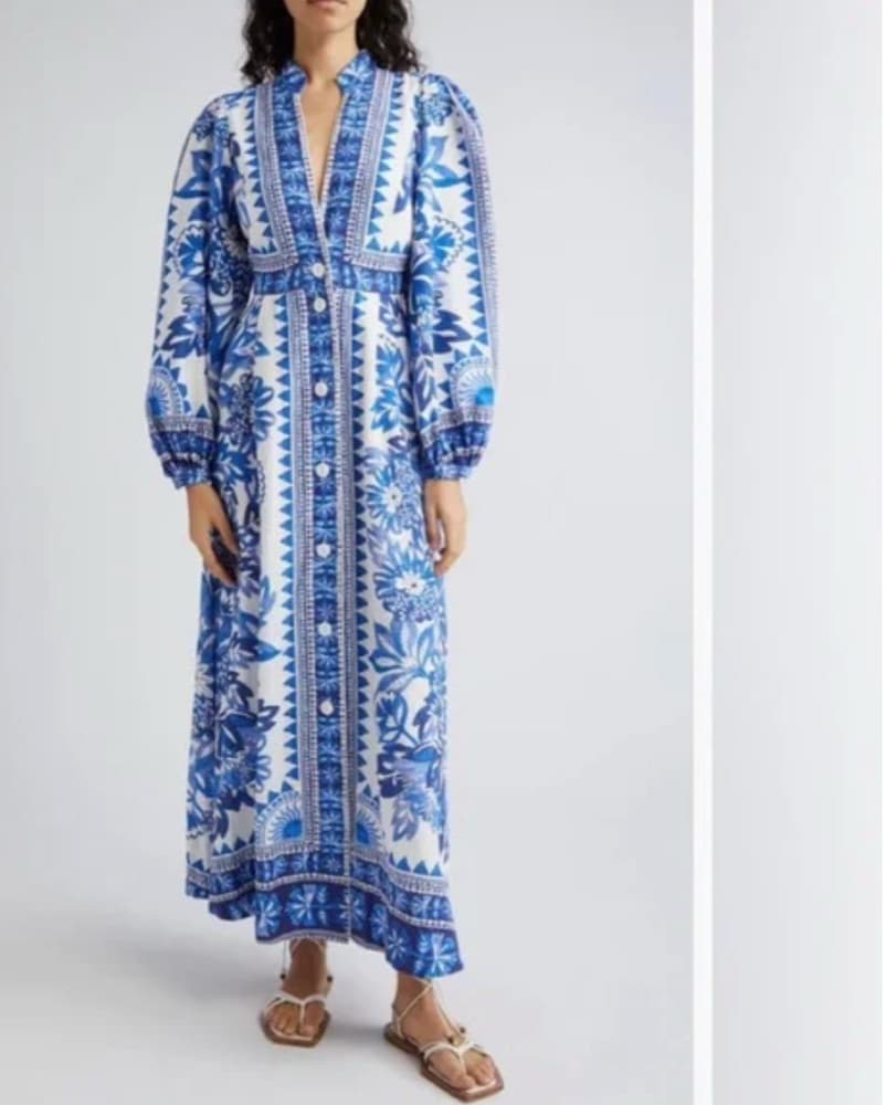 Farm Rio Tapestry Dress - Image 1