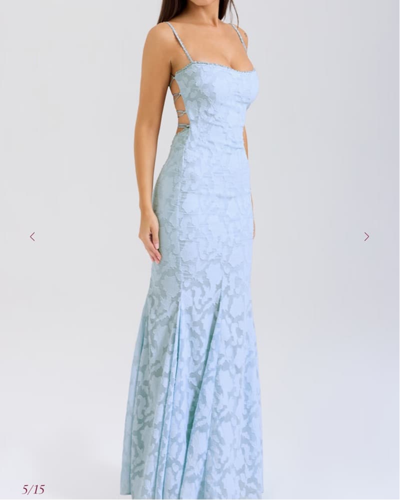 Joan HouseofCB Bluebell Maxi Dress  - Image 1