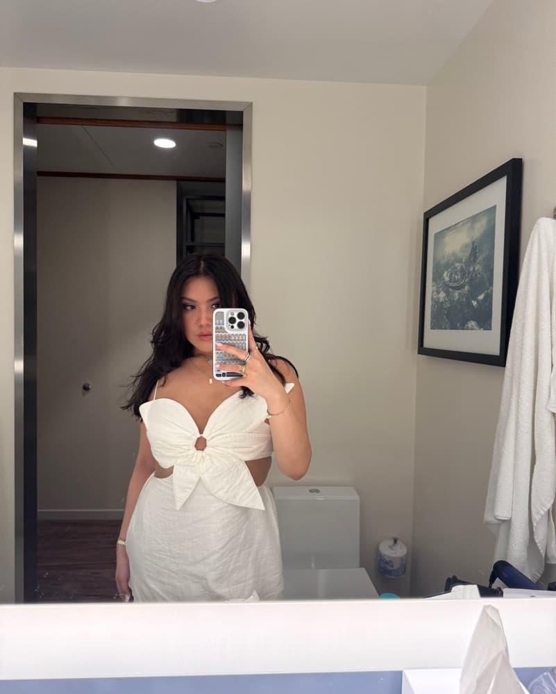 Farm Rio Off White Flower Maxi Dress - Image 5
