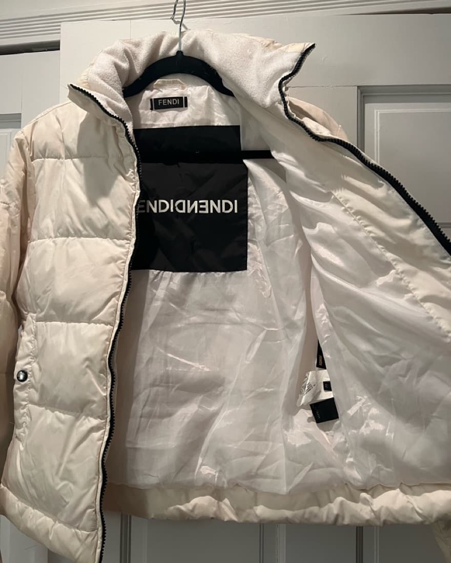 Vintage Fendi Puffer Jacket - Image 2