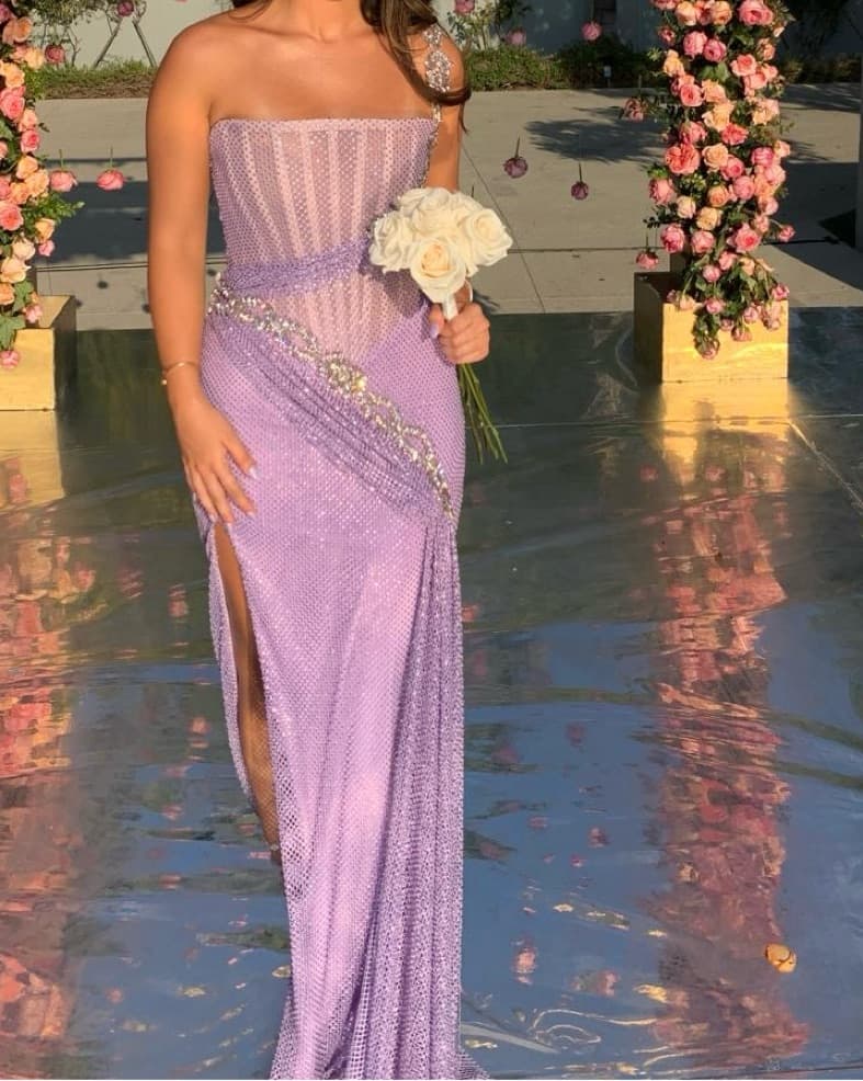 Purple/Lavendar Gown - Image 1