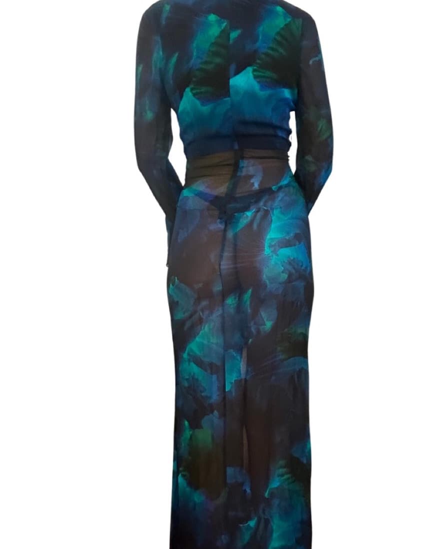 Rat & Boa Wrap Dress  - Image 2