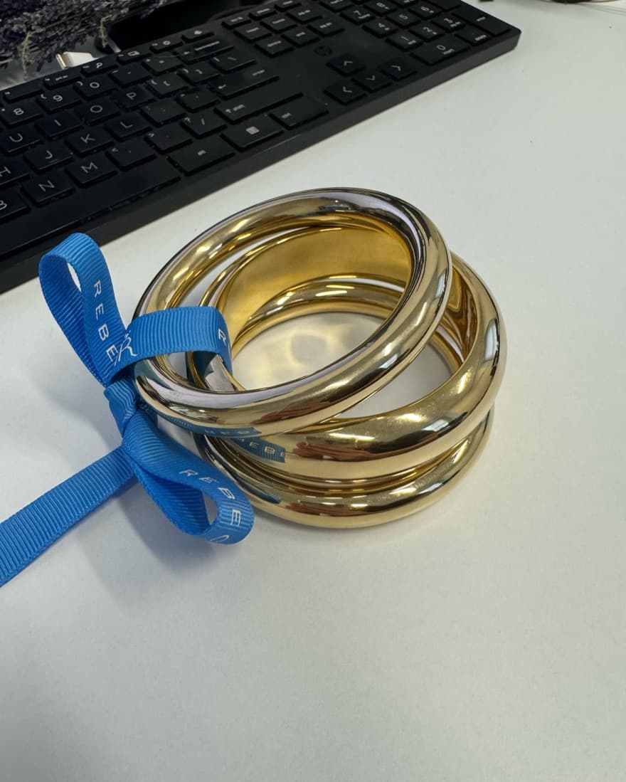 Gold Bangles Rebecca De Ravenel - Image 4