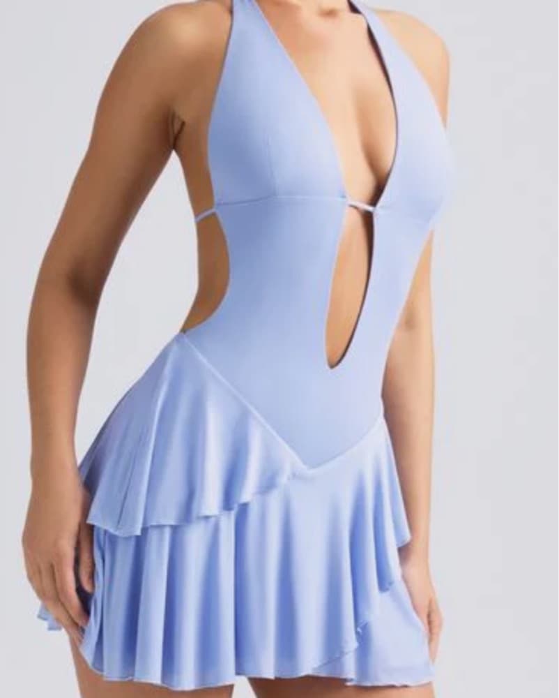 Oh Polly Periwinkle Dress - Image 4