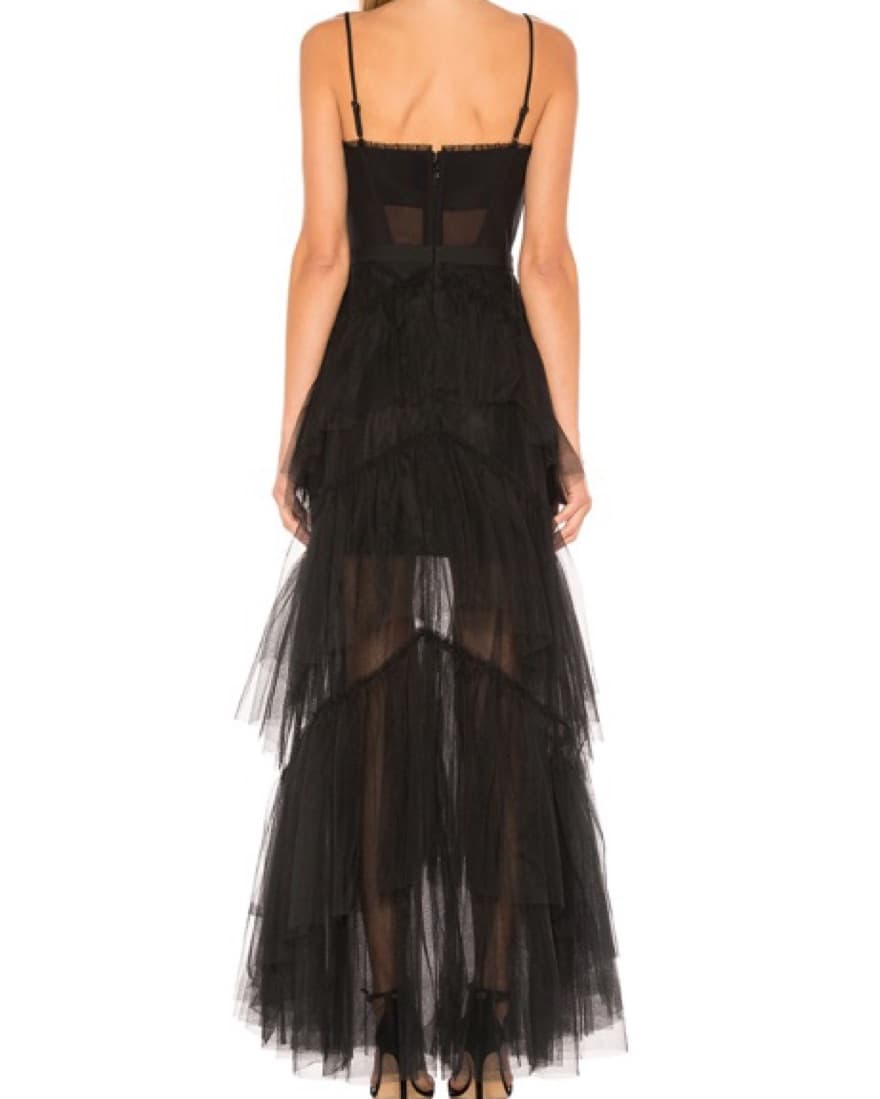 BCBG Corset Tulle Gown  - Image 3