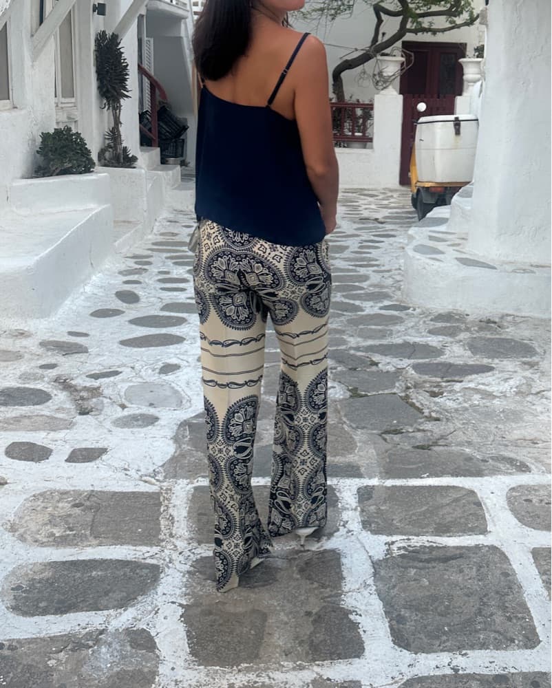 Sandro Patterned Pants - Image 2