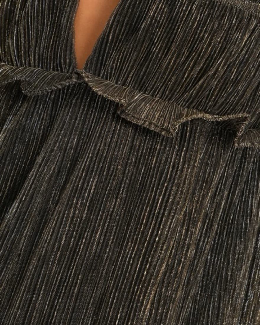 Black and Gold Formal Dress - Image 4