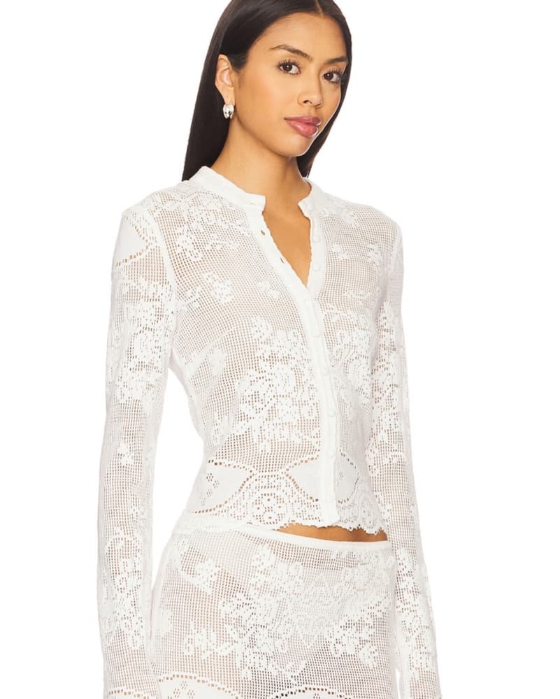 With Jean Belinda Set In White Lace - Image 3