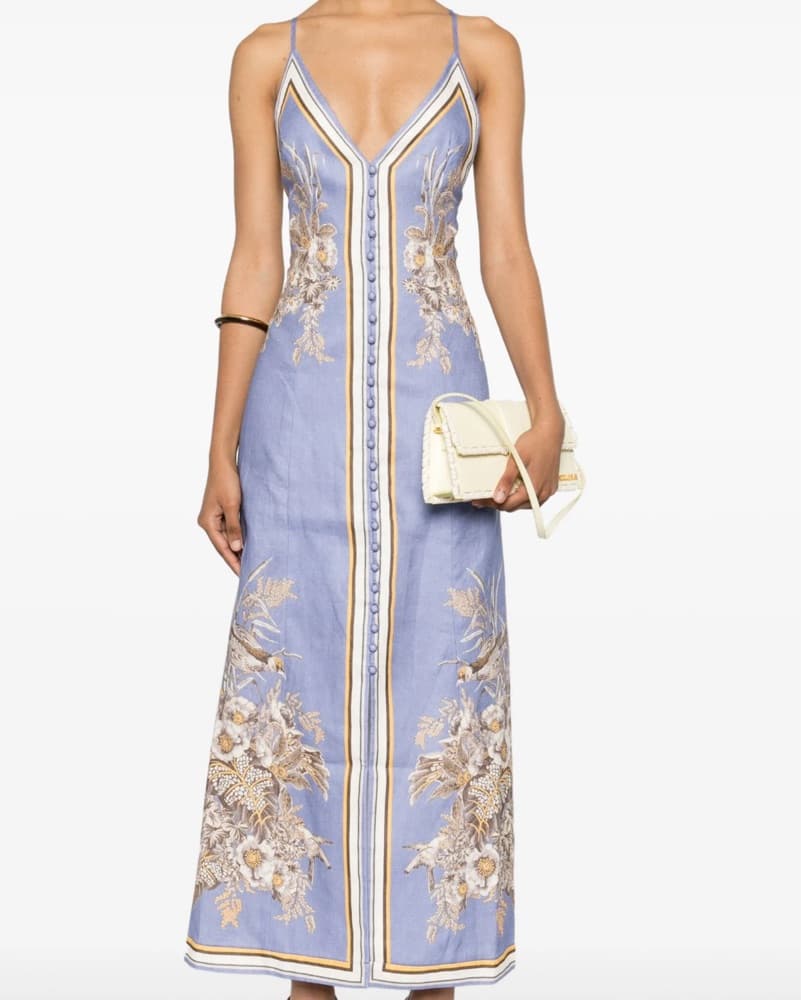Zimmerman Otto Linen Maxi Dress  - Image 1