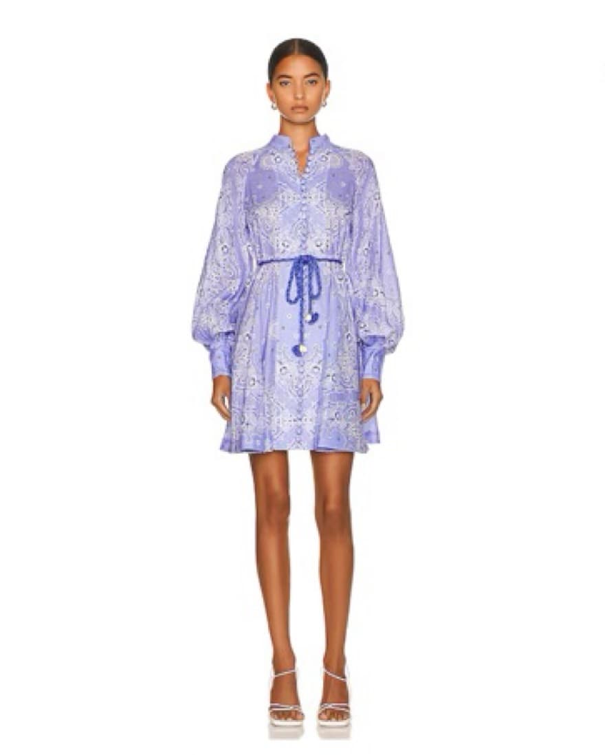 zimmermann button up mini dress - Image 2