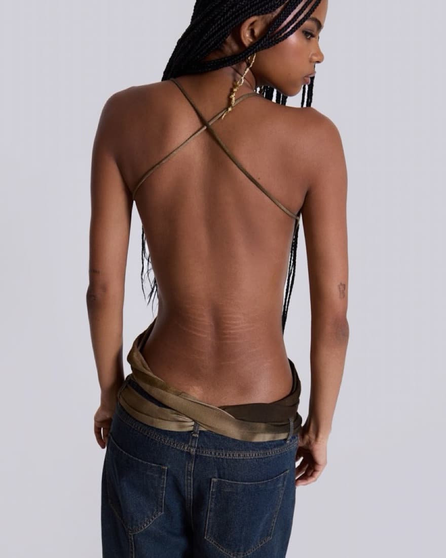 Jaded London Ayla Backless Top - Image 2