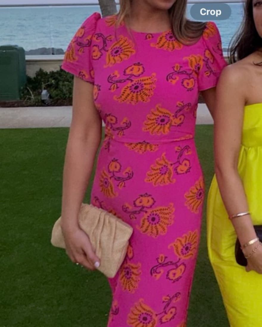 RHODE x Revolve Lulani Dress Mulberry - Image 5