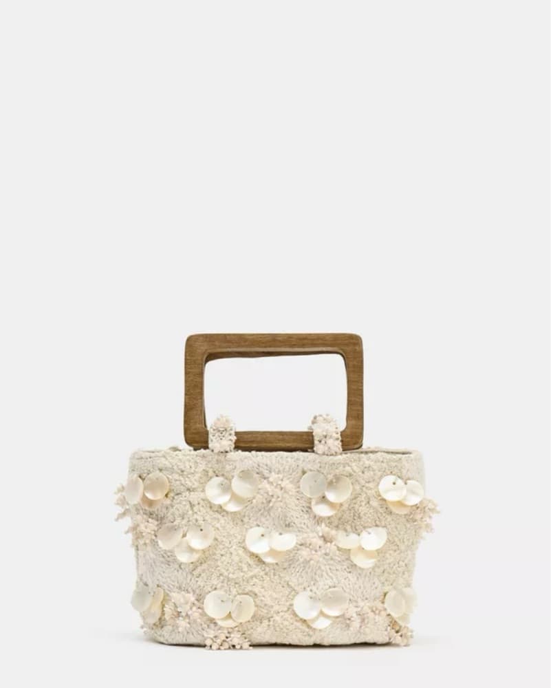 Zara Pearlescent Effect detail bag - Image 4