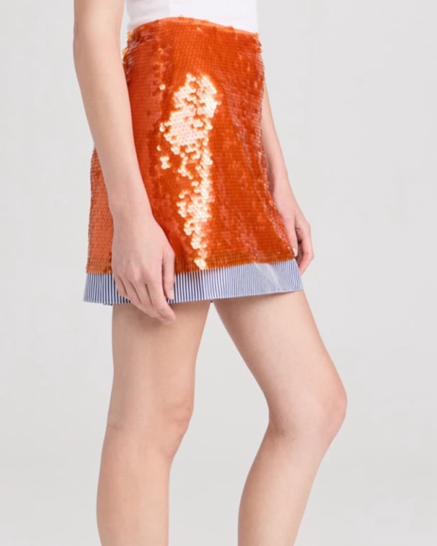 Tanya Taylor Sequin Skirt - Image 4
