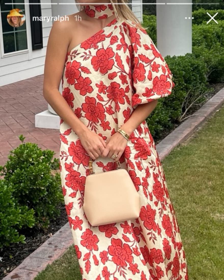Carmen Wild Flower Dress - Image 1