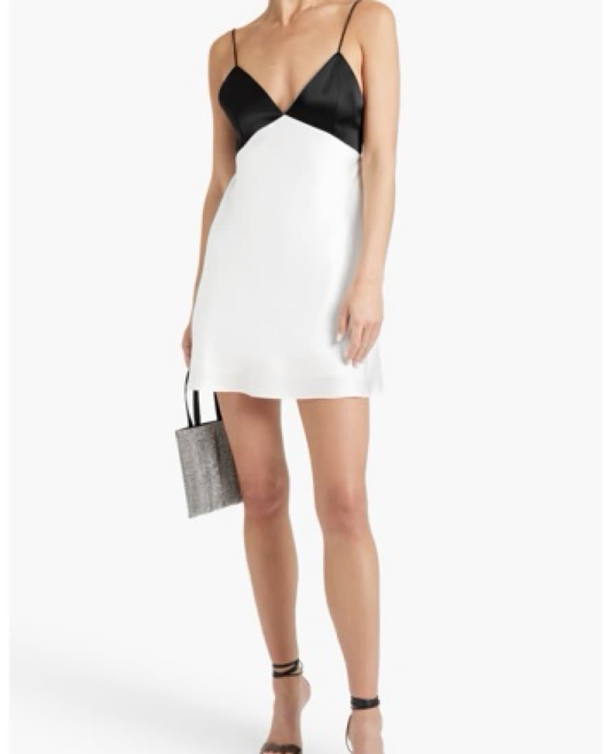 Alice + Olivia Julienne Two Tone Dress - Image 2