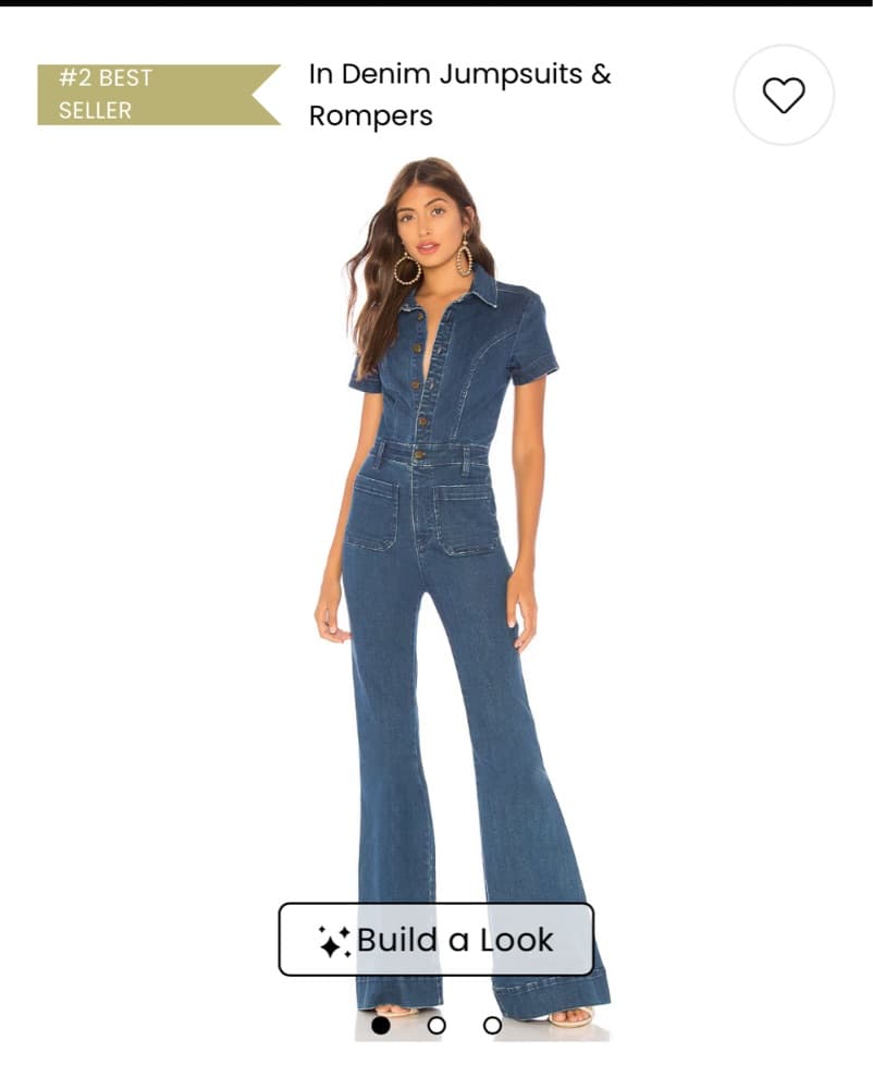 Show Me Your Mumu Denim Jumpsuit  - Image 1