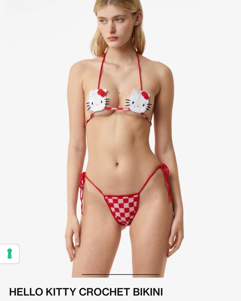 GCDS Hello Kitty Crochet Bikini - Image 2