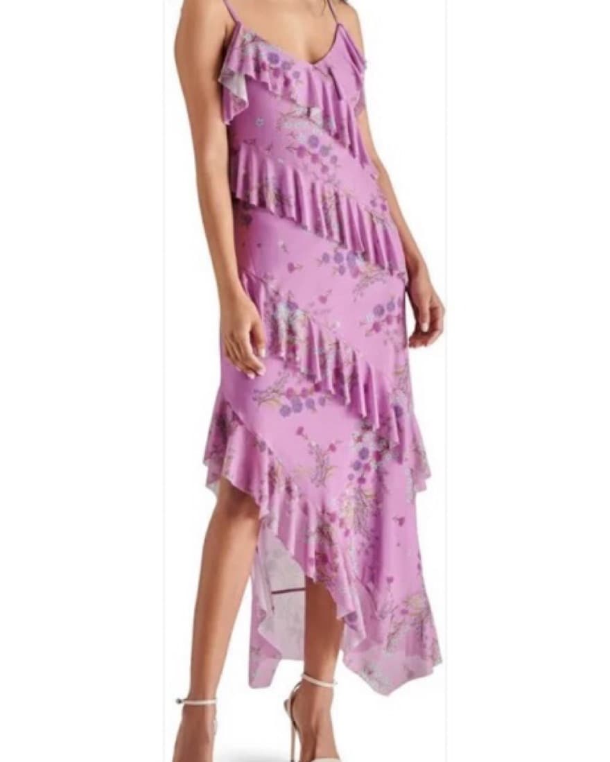 Steve Madden Floral Ruffle Dress - Image 1