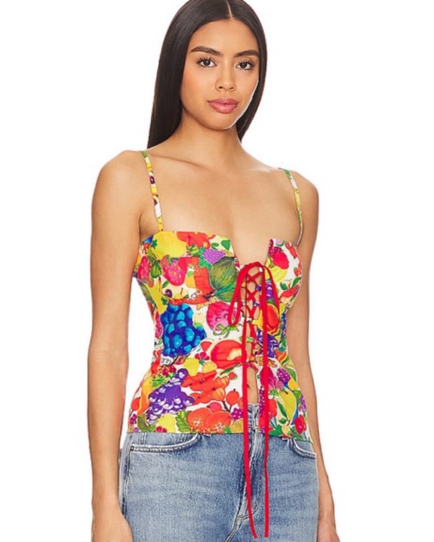 Tyler McGillivary Fruit Sticker Corset - Image 2