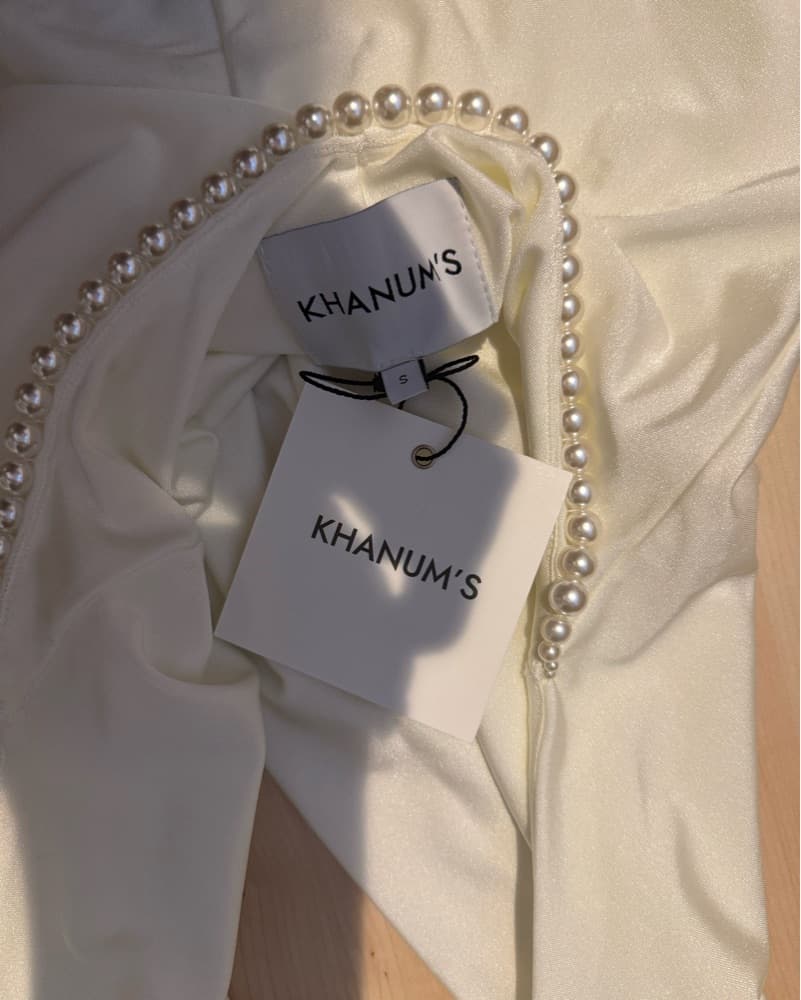 White Kiyah Maxi Dress From Khanum - Image 5