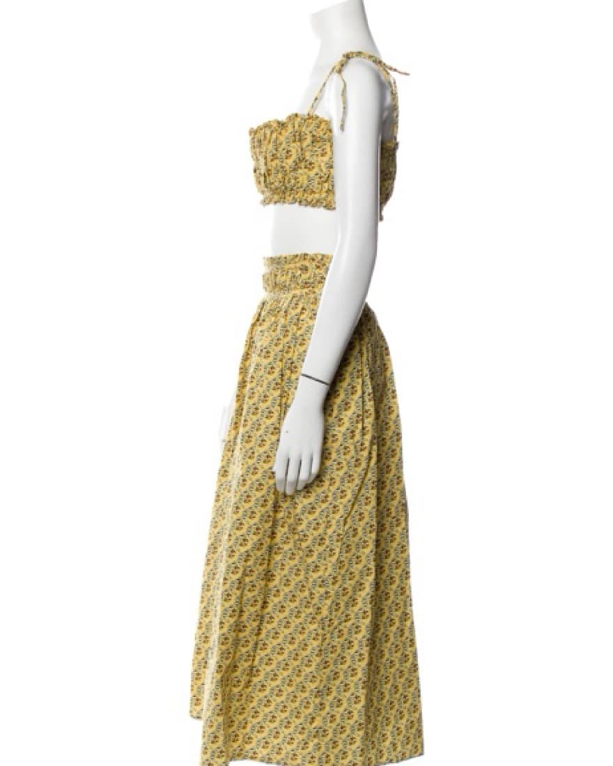 Rhode Yellow Skirt Set - Image 2