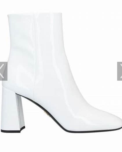 Prada White Booties - Image 1