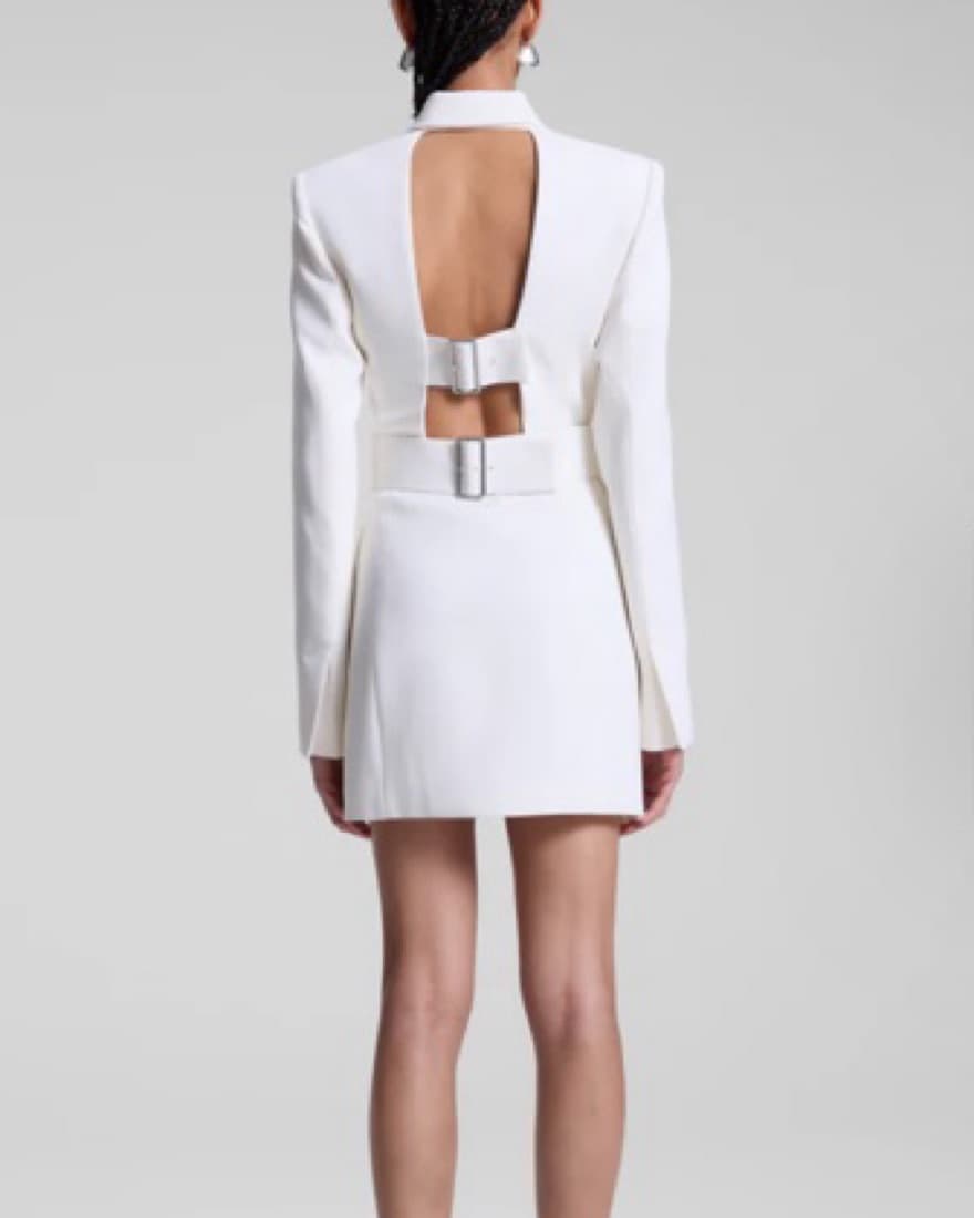 ALC Mara Open Back Blazer Dress - Image 2