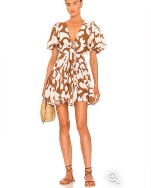 House Of Harlow Linen Dress - Image 1