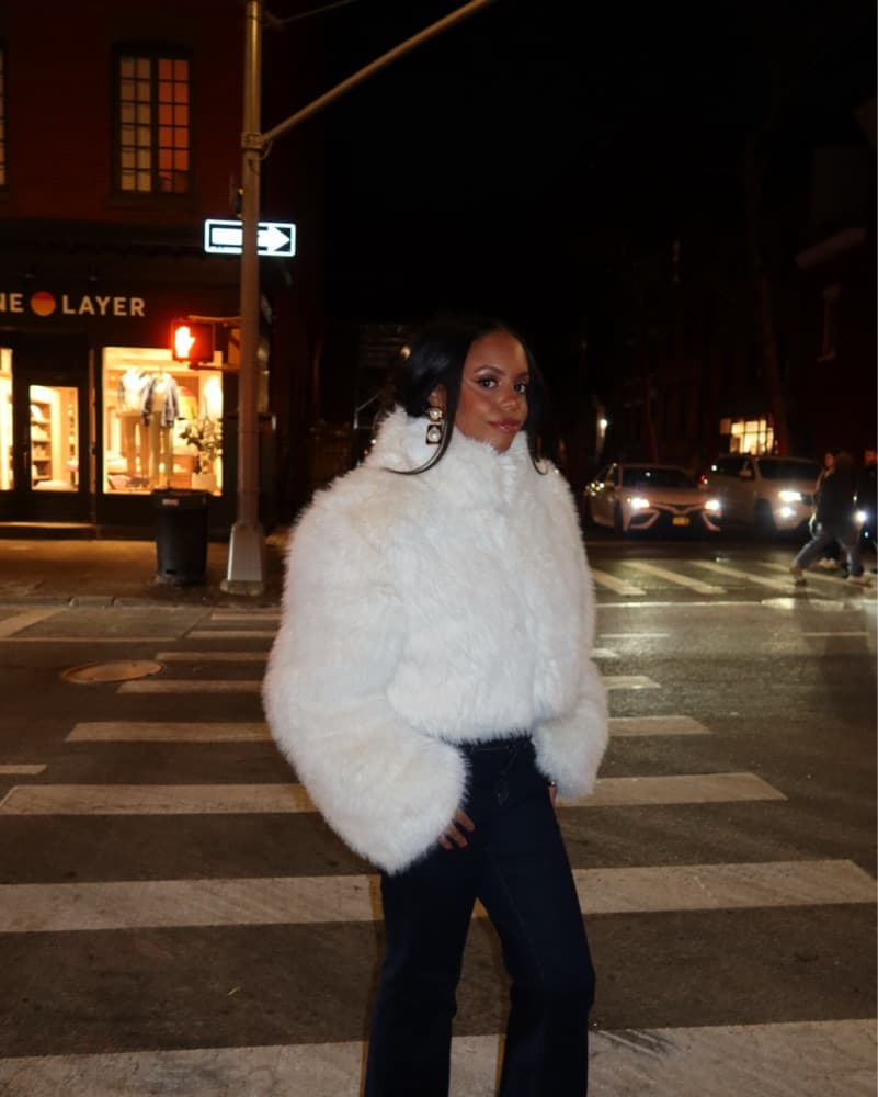 Alo Opulent Fur Jacket - Image 2