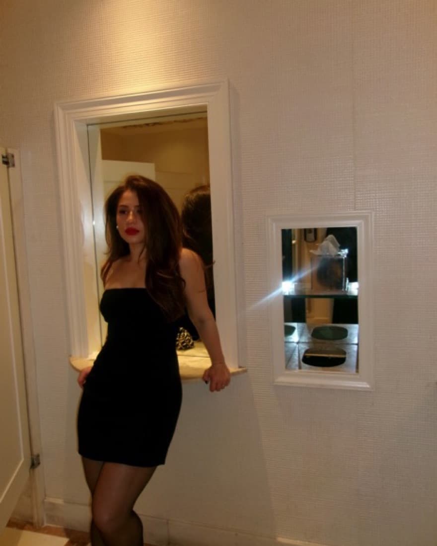 Meshki Black Strapless Dress - Image 4