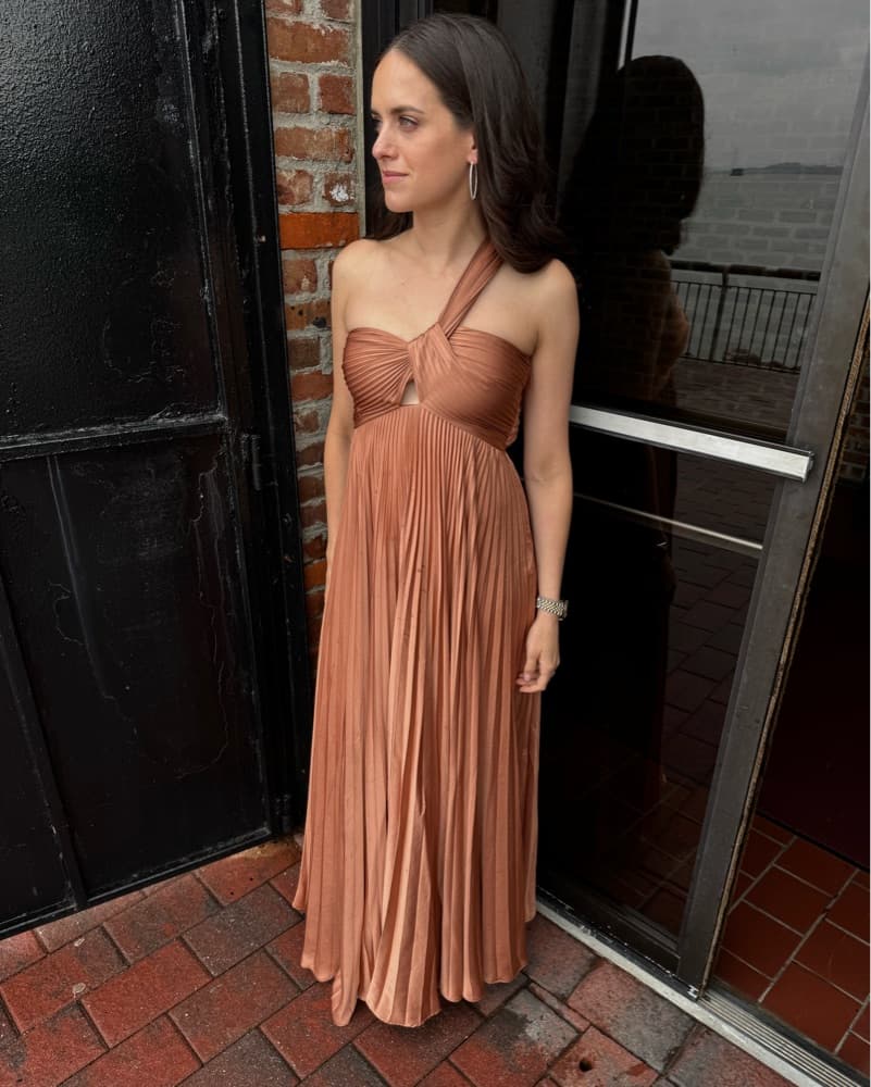 ALC One-Shoulder Nessa Dress - Image 3