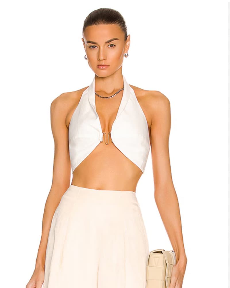 Cult Gaia diem top off white - Image 2