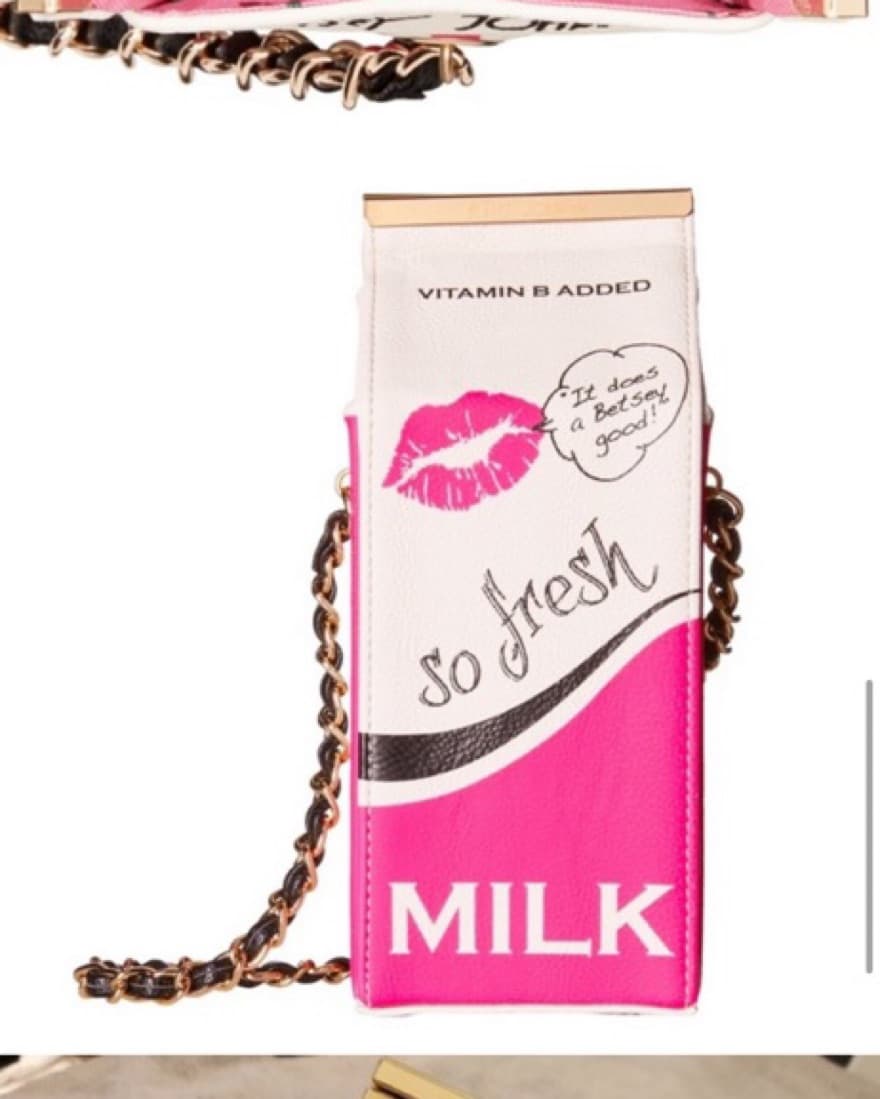 Betsey Johnson Milk Carton Bag - Image 4