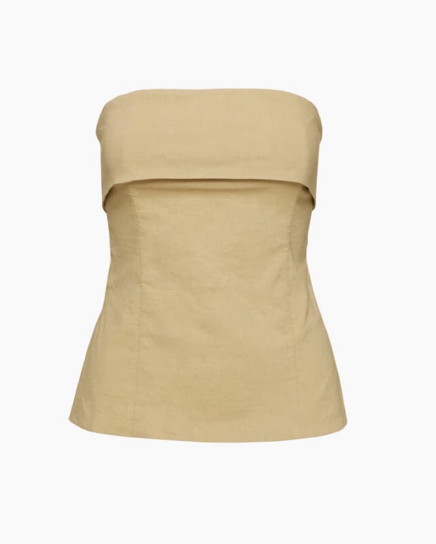 Aritzia Babaton Element Linen Tube Top - Image 1