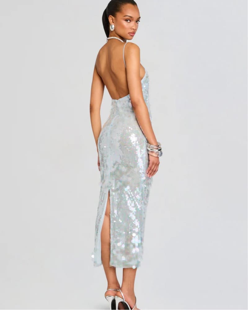 Retrofête Alana Sequin Dress - Image 2