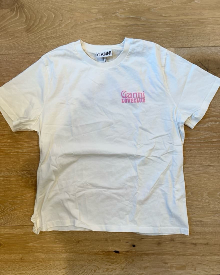 Ganni Love Club Tee - Image 3