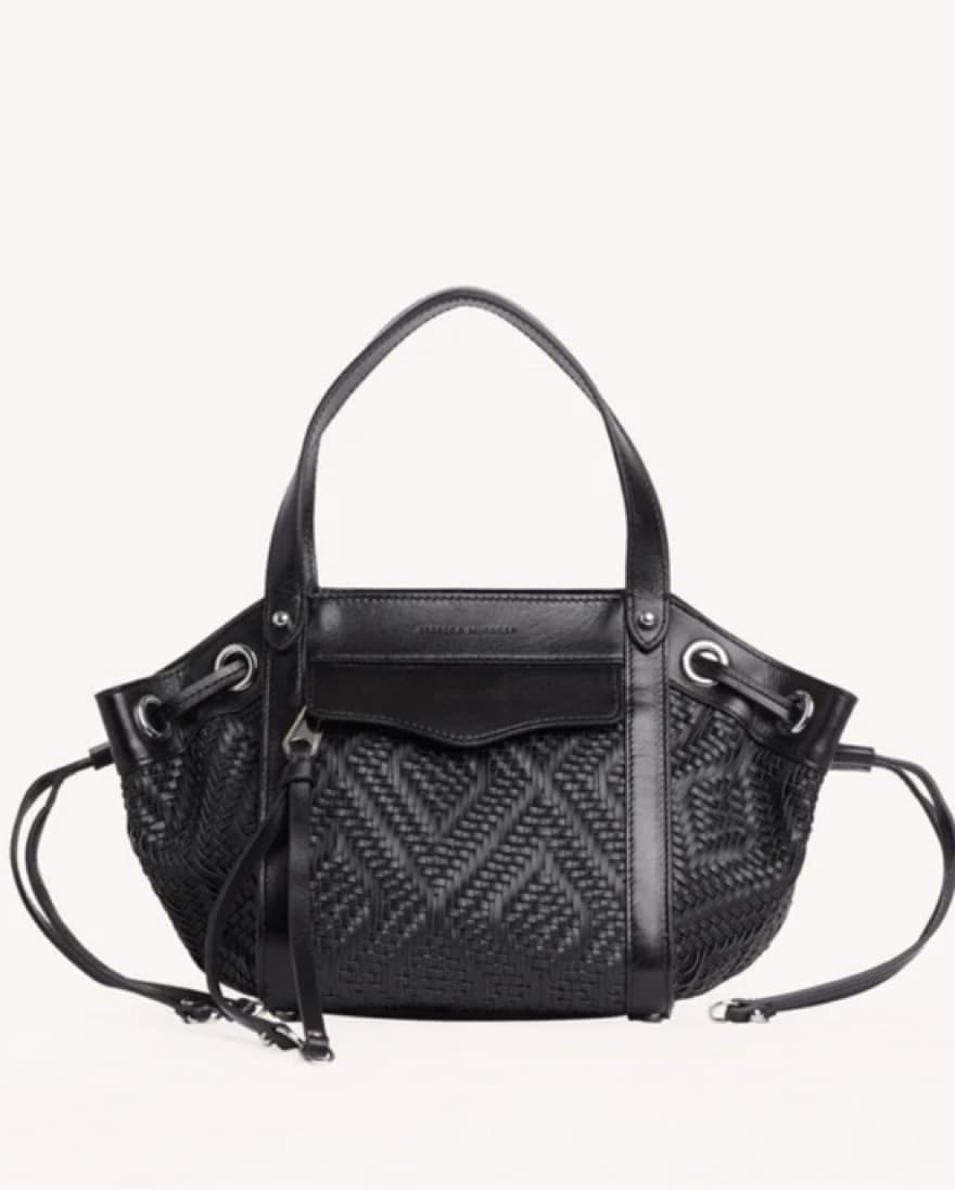 Rebecca Minkoff Woven Leather Mab Tote - Image 1