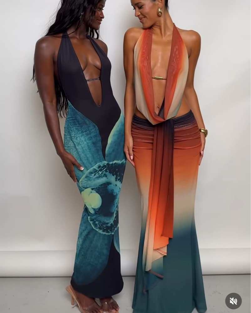 Murci Sunset Aquarius Skirt And Top  - Image 2