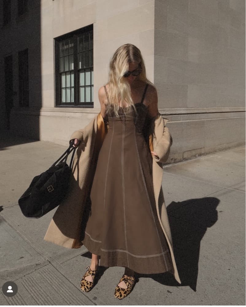 Hill House Brown Dress - Image 6