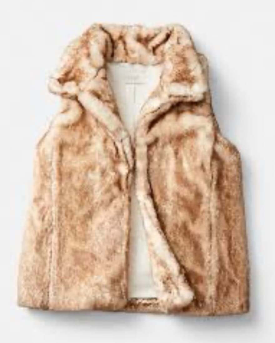 Faux Fur Vest  - Image 2