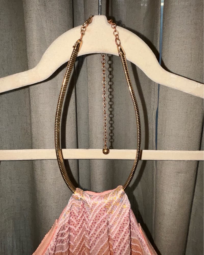 Liv Foster Halter Patterned Dress - Image 3